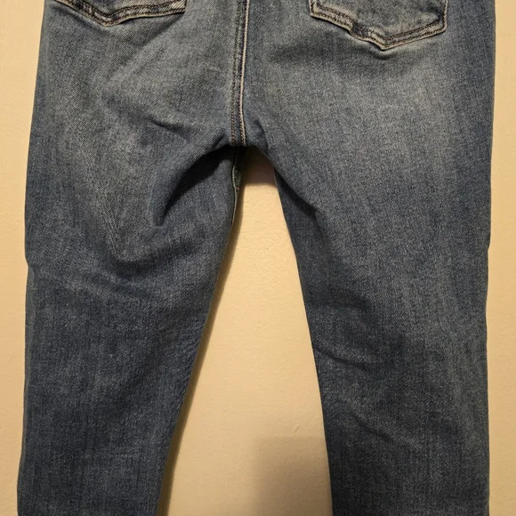 WAX JEAN BUTT I LOVE YOU Distressed Skinny Denim Jeans Light Wash Fade Size 7/28 - Picture 17 of 17
